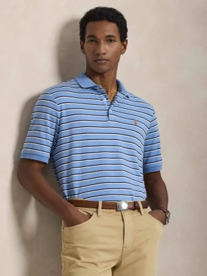 POLO RALPH LAUREN Polo | Custom slim fit błękitny