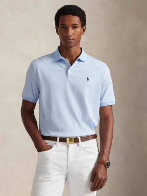 POLO RALPH LAUREN Polo | Custom slim fit błękitny