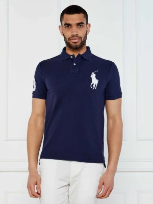 POLO RALPH LAUREN Polo | Custom slim fit granatowy