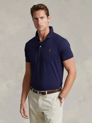 POLO RALPH LAUREN Polo | Custom slim fit granatowy