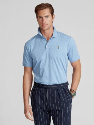 POLO RALPH LAUREN Polo | Custom slim fit błękitny
