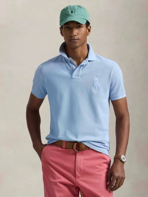 POLO RALPH LAUREN Polo | Custom slim fit błękitny