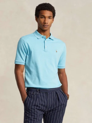 POLO RALPH LAUREN Polo | Custom slim fit turkusowy