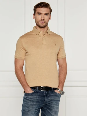 POLO RALPH LAUREN Polo | Custom slim fit beżowy