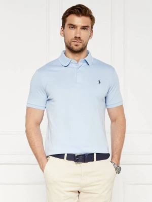 POLO RALPH LAUREN Polo | Custom slim fit błękitny