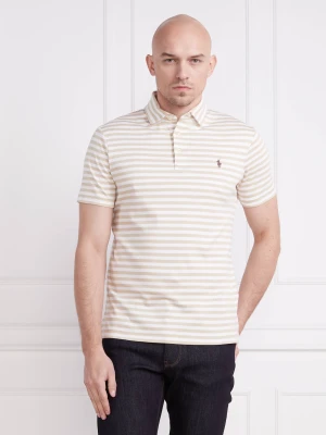 POLO RALPH LAUREN Polo | Custom slim fit beżowy