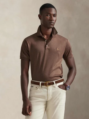 POLO RALPH LAUREN Polo | Custom slim fit brązowy