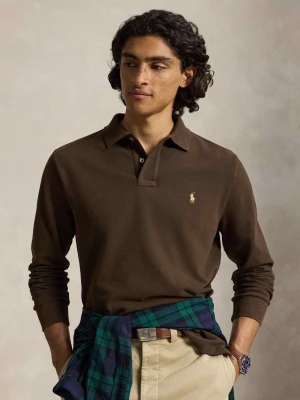 POLO RALPH LAUREN Polo | Custom slim fit brązowy