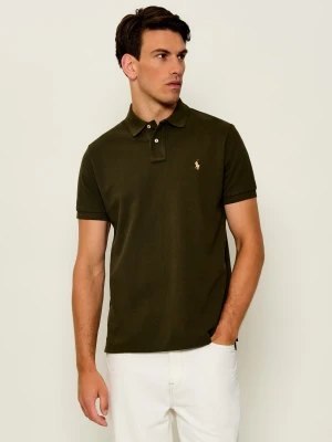 POLO RALPH LAUREN Polo | Custom slim fit oliwkowy