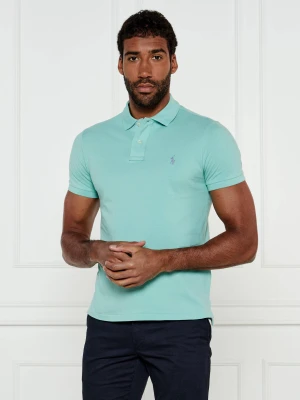 POLO RALPH LAUREN Polo | Custom slim fit | pique miętowy