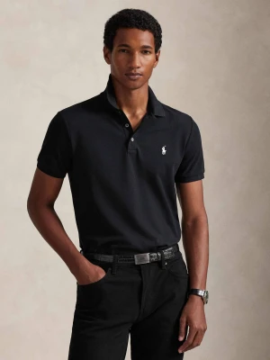 POLO RALPH LAUREN Polo | Custom slim fit | stretch mesh czarny