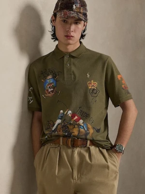 Polo Ralph Lauren polo męskie bawełniane zielony