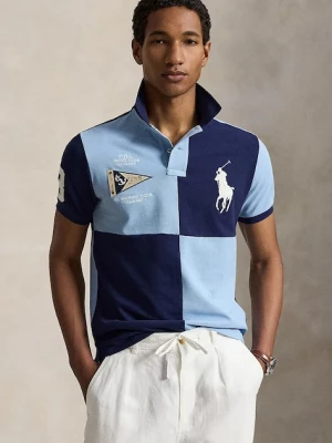 Polo Ralph Lauren polo męskie bawełniane granatowy