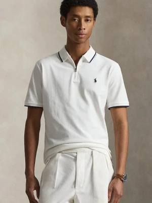 Polo Ralph Lauren polo męskie z bawełną biały