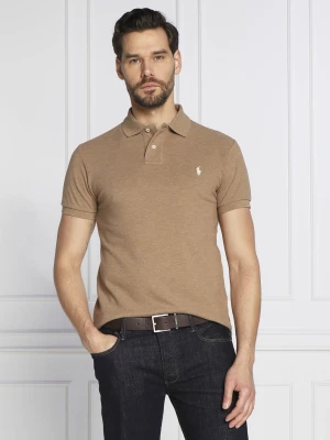 POLO RALPH LAUREN Polo | Slim Fit | pique piaskowy