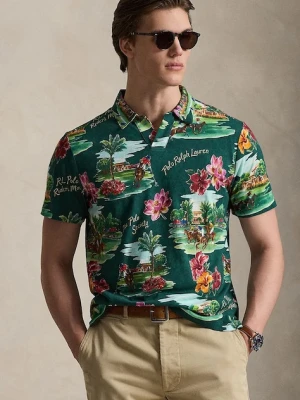 Polo Ralph Lauren polo z dodatkiem lnu