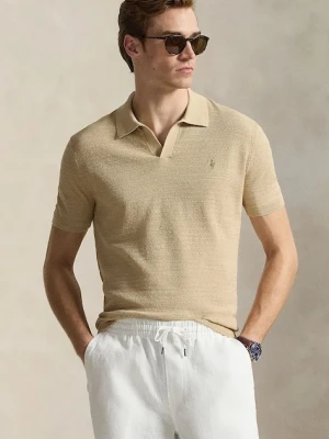 Polo Ralph Lauren polo z domieszką lnu
