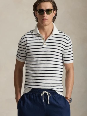 Polo Ralph Lauren polo z domieszką lnu