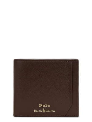 Polo Ralph Lauren portfel męski skórzany brązowy