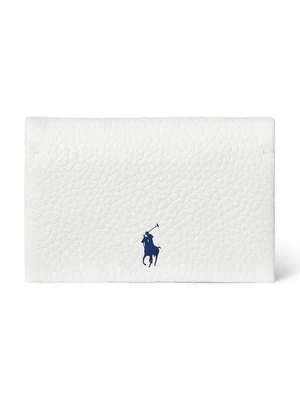 Polo Ralph Lauren portfel skórzany damski kolor biały 427949873