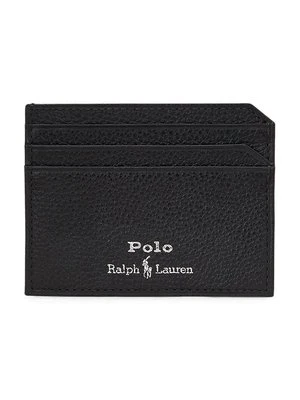 Polo Ralph Lauren portfel skórzany męski kolor czarny 405963226