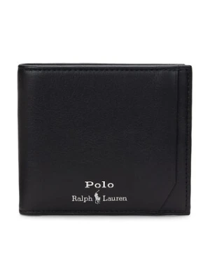 Polo Ralph Lauren portfel skórzany męski kolor czarny 405963228