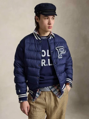 POLO RALPH LAUREN Puchowa kurtka bomber | Regular Fit granatowy
