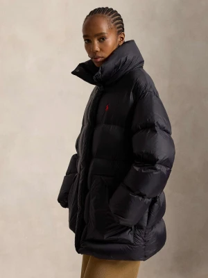 POLO RALPH LAUREN Puchowa kurtka | Oversize fit czarny