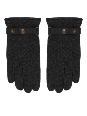 Polo Ralph Lauren Rękawiczki 449959454001 Szary ciemny