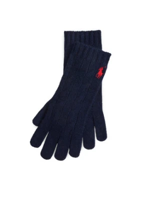 Polo Ralph Lauren Rękawiczki 455981440005 Granatowy