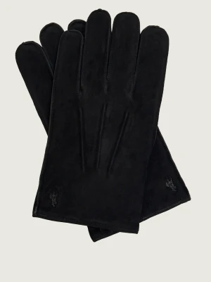 POLO RALPH LAUREN Rękawiczki | zamsz czarny