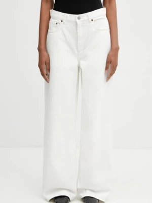 Polo Ralph Lauren RIGID DENIM-WVN-PANTS spodnie straight bawełniane damskie