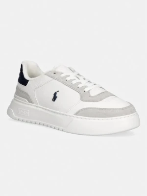 Polo Ralph Lauren Rlite Sport sneakersy męskie skórzane biały