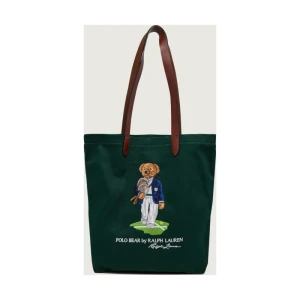 POLO RALPH LAUREN Shopperka Ralph Lauren x Wimbledon | z dodatkiem skóry