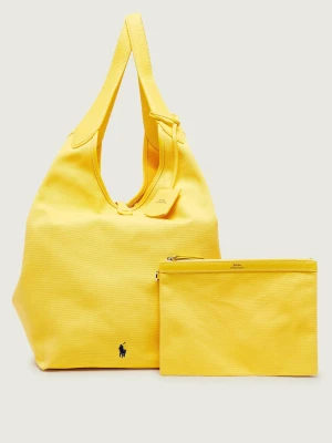 POLO RALPH LAUREN Shopperka + saszetka PLAY | z dodatkiem skóry