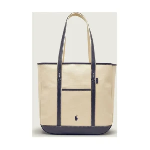 POLO RALPH LAUREN Shopperka | z dodatkiem skóry