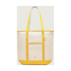 POLO RALPH LAUREN Shopperka | z dodatkiem skóry