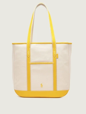 POLO RALPH LAUREN Shopperka | z dodatkiem skóry