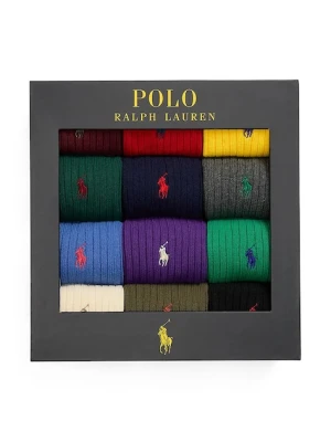 Polo Ralph Lauren skarpetki 12-pack męskie kolor multicolor 449958849