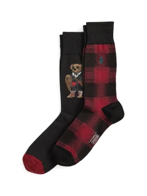Polo Ralph Lauren skarpetki 2-pack kolor czarny 449P04711