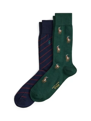 Polo Ralph Lauren skarpetki 2-pack kolor multicolor 449865795