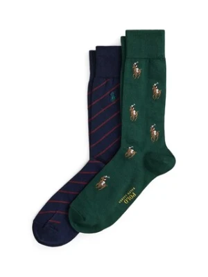 Polo Ralph Lauren skarpetki 2-pack kolor multicolor 449865795