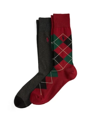 Polo Ralph Lauren skarpetki 2-pack kolor multicolor 449901994