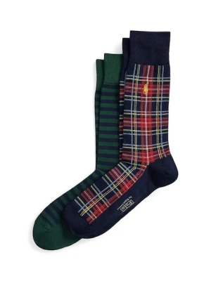 Polo Ralph Lauren skarpetki 2-pack kolor multicolor 449P04709