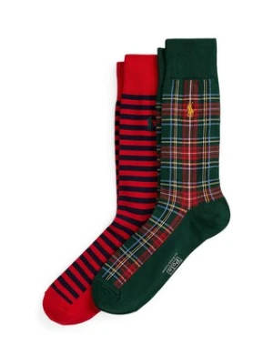 Polo Ralph Lauren skarpetki 2-pack kolor multicolor 449P04709