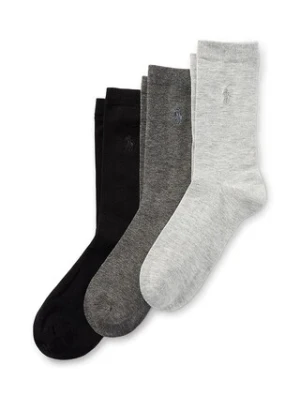 Polo Ralph Lauren skarpetki 3-pack kolor szary 455770345