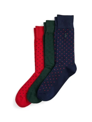 Polo Ralph Lauren skarpetki 3-pack męskie kolor multicolor 449958852