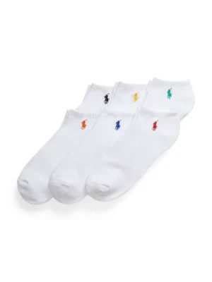 Polo Ralph Lauren skarpetki 6-pack męskie kolor biały 449799739