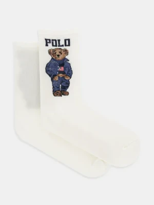 Polo Ralph Lauren skarpetki damskie kolor beżowy 455792964