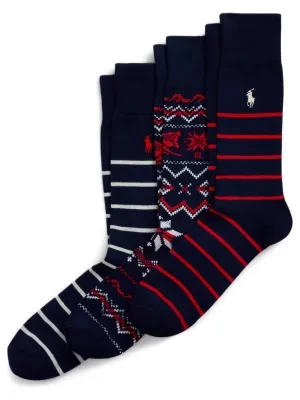 POLO RALPH LAUREN Skarpety 3-pack